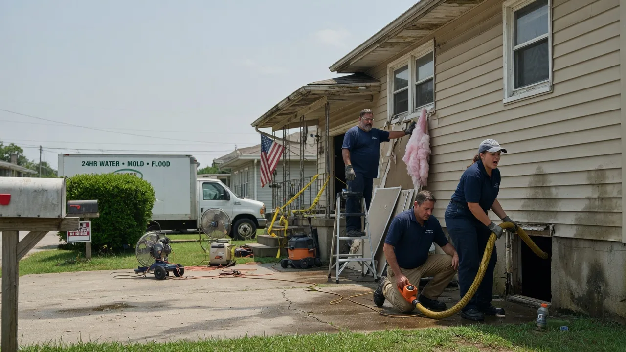 Water Damage Repair in Meeker, OK near me